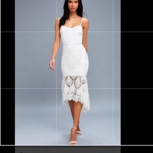 Lulu’s White Lace Dress
